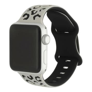 Apple Watch Wild bandje - siliconen - sterrenlicht zwart, Verzenden, Nieuw
