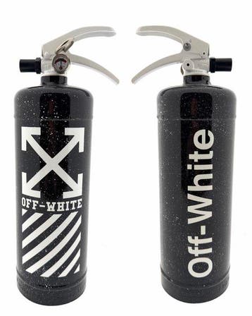 Kevin Art - Fire extinguisher Off White Splash