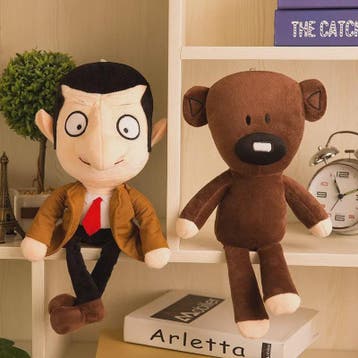 Mr Bean Teddy Beer Pluche Speelgoed - Zachte Knuffel voor Ki