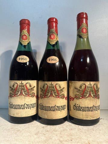 1966 Chateauneuf-du-Pape (from a Belgian,Brussel) bottler -, Nieuw