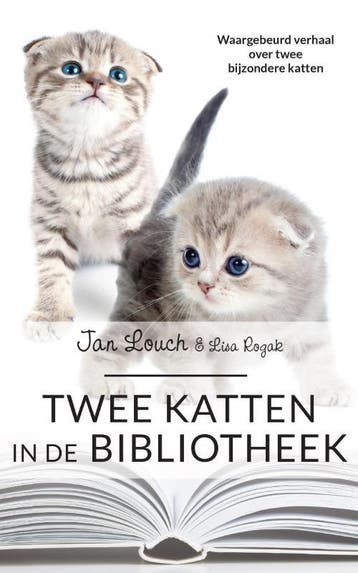 Twee Katten In De Bibliotheek | Jan Louch | Nieuw, Ophalen of Verzenden, Nieuw, Jan Louch