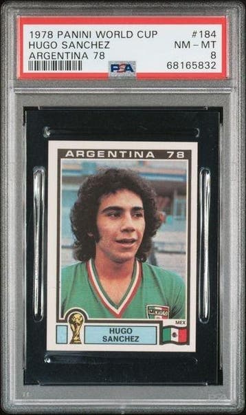 Panini 1978 Panini World Cup Argentina 78 #184 Hugo Sanchez, Nieuw