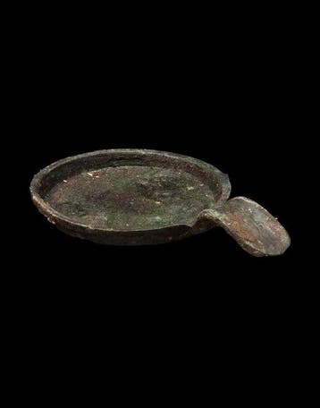 Oud-Chinees - Olielamp van brons - Han-dynastie (206 v.Chr.