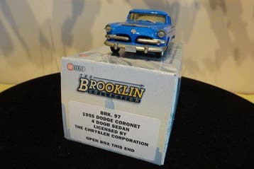 Brooklin 1:43 - Modelauto - 1955 Dodge Coronet 4 door sedan, Nieuw
