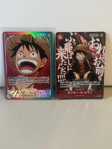 One Piece - 2 Card - Monkey D. Luffy, Nieuw