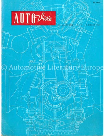 1961 AUTOVISIE MAGAZINE 09 NEDERLANDS, Nieuw, Author