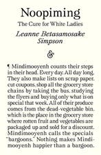 9781916751354 Noopiming Leanne Betasamosake Simpson, Verzenden, Nieuw, Leanne Betasamosake Simpson