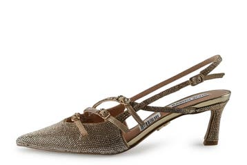 Steve Madden Slingbacks in maat 39 Goud, Overige kleuren, Verzenden, Steve Madden, Zo goed als nieuw