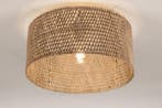 Rietveld Plafondlampen - Beige, Naturel - Rotan, Verzenden, Nieuw