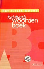 Het juiste woord : betekenis woordenboek 9789075566185, Verzenden, Gelezen, L. Brouwers