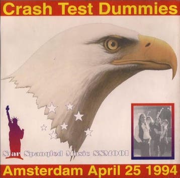 cd - Crash Test Dummies - Amsterdam April 25 1994, Verzenden, Zo goed als nieuw