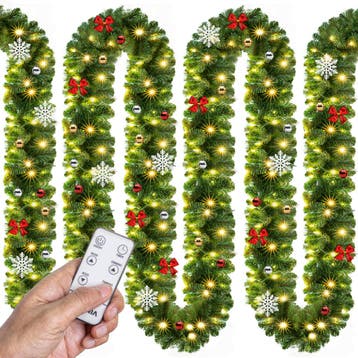 Kerstslinger 5m incl Afstandsbediening (Kerst artikelen), Verzenden, Nieuw