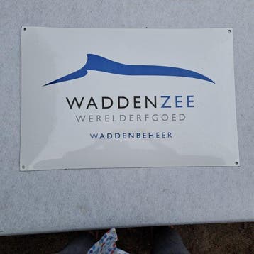 Willems Classics - Waddenzee Werelderfgoed - Emaille bord -