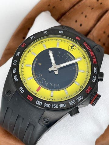 Ferrari - Dual Time Analog Digital - Zonder minimumprijs -, Nieuw