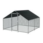 Kippenren Wels buitenren 3x3x2 m donkergroen pro.tec, Dieren en Toebehoren, Verzenden, Nieuw