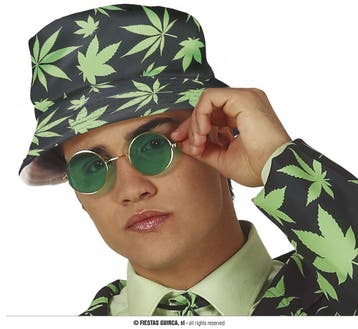 Bucket Hat Marihuana, Ophalen of Verzenden, Nieuw