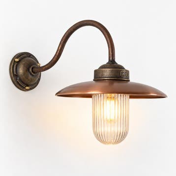 Mayenne 1 Stallamp Brons/Koper Buitenverlichting, Verzenden, Nieuw
