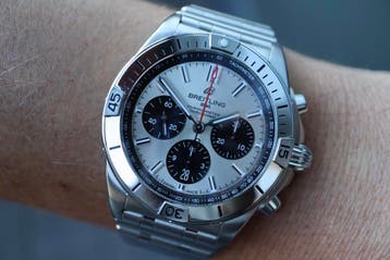 Horloge Breitling Chronomat B01 42MM 01/2025 Full set, Staal, Staal, Verzenden, Breitling