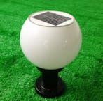 LED acryl ronde bal lamp huis tuin pad muur pijlerlamp, Verzenden, Nieuw