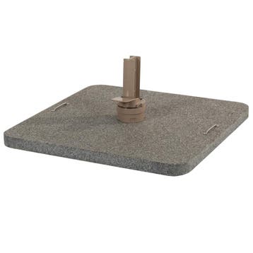 Siesta parasolvoet graniet antraciet 90 kg 4 Seasons Outdoor, Ophalen of Verzenden, Nieuw