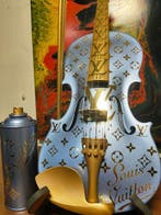 fp pop art - Louis vuitton Violon et Capsule 60cm Bleu