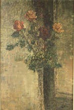 Eugen Stammbach (1875-1966) - Stillleben mit Rosen, Antiek en Kunst, Kunst | Schilderijen | Klassiek