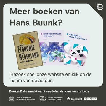 Financiële markten en treasury - Hans Buunk 9789024406234, Verzenden, Zo goed als nieuw, Hans Buunk