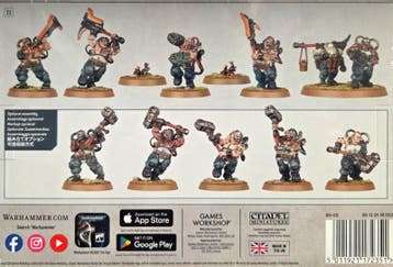 Leagues of Votann Cthonian Beserks (Warhammer 40.000 nieuw), Hobby en Vrije tijd, Wargaming, Ophalen of Verzenden, Nieuw