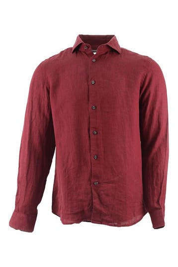 Reiss Overhemd in maat M Bruin, Kleding | Heren, Verzenden, Zo goed als nieuw, Bruin, Reiss