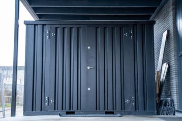 Demontabel tuinhuis! | laagste prijs | container | te koop, Minder dan 250 cm, 200 tot 400 cm, Schuur, Nieuw