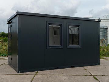 Container kantoorunit | Geïsoleerd 4x2 meter