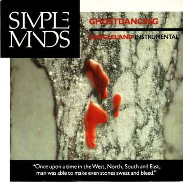 vinyl single 7 inch - Simple Minds - Ghostdancing, Verzenden, Zo goed als nieuw, 7 inch, Pop