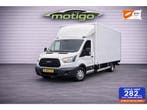 Zakelijke lease - Ford Transit 2.0 TDCI 130pk Bakwagen EURO, Stof, Gebruikt, Euro 6, Wit