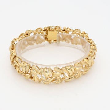 Armband - 14 karaat Geel goud, Sieraden, Tassen en Uiterlijk, Armbanden, Nieuw