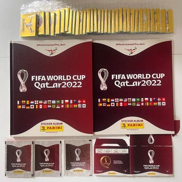 Panini WC Qatar 2022 Cristiano Ronaldo, Lionel Messi, Neymar, Nieuw