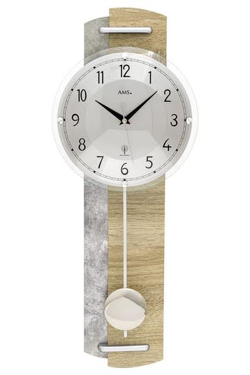Wandklok met slinger 5333, Verzenden, Nieuw