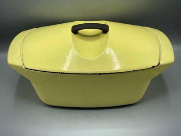 Le Creuset - Raymond Loewy - Braadpan - 4,5L - bron, Emaille