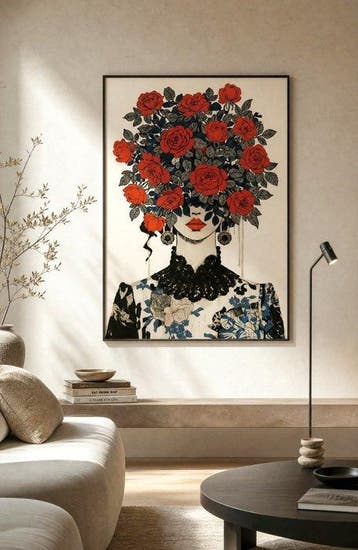 Tactile art - Rosso Incantesimo