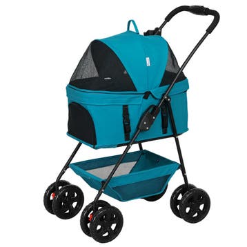 TRUUSK 3-in-1 Hondenwagen en Kattenbuggy - Opvouwbaar - Tran, Verzenden, Nieuw