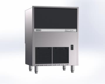 IJsblokjesmachine | 86 kg/24h | 55 kg bunker | 735x603x91..., Verzenden, Nieuw in verpakking