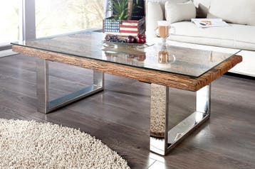 Glazen plaat 110x60cm vierkant voor salontafels 12mm gehard, Ophalen of Verzenden, Nieuw