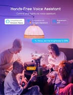 E27 LED lamp - Dimbaar - Smart lamp - 9W - 6 stuks - Aigosta, Verzenden, Zo goed als nieuw