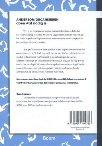 Andersom organiseren, Ophalen of Verzenden, Nieuw
