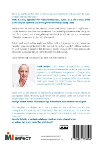 Ruimte 9789462763104 Frank Weijers, Verzenden, Zo goed als nieuw, Frank Weijers