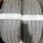 2x205-45-17 Michelin Zomer 2x5mm €55 PerBand 205 45 17, Auto-onderdelen, Banden en Velgen, Ophalen, Gebruikt, 17 inch, 205 mm