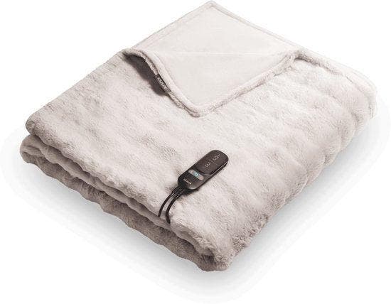 2dekans | Duux Yentl Bubble Elektrisch Warmtedeken 200x200, Witgoed en Apparatuur, Wasmachines, Zo goed als nieuw, Ophalen of Verzenden