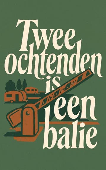 Twee Ochtenden Is Een Balie | Waries B.V. | Nieuw, Ophalen of Verzenden, Nieuw, Waries B.V.