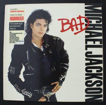 Michael Jackson - Bad (Europe) – Rare “MOONWALKER” Hype, Cd's en Dvd's, Nieuw in verpakking