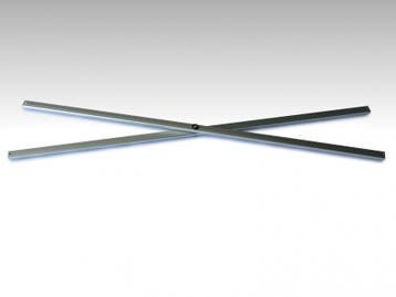 Schaarstuk afgerond ALU geschikt voor easy up vouwtent (k..., Tuin en Terras, Partytenten, Verzenden, Nieuw
