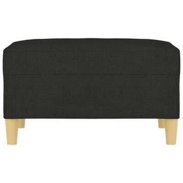 VidaXL voetenbank, stof / zwart, 70 x 55 x 41 cm, Diversen, Ophalen, Nieuw
